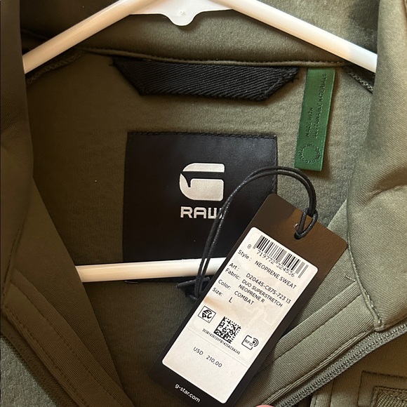 G-Star Olive Green Tactical Pullover - Picture 2 of 3